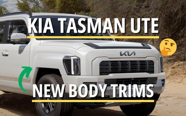 Kia Tasman: Body-Coloured Trims Coming