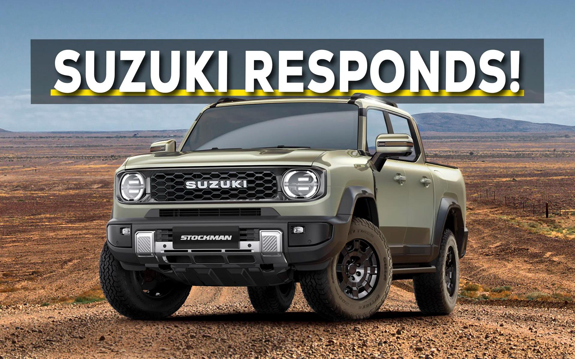 Suzuki Responds To Chery Stockman Ute Name: 'Imitation Is Flattery'