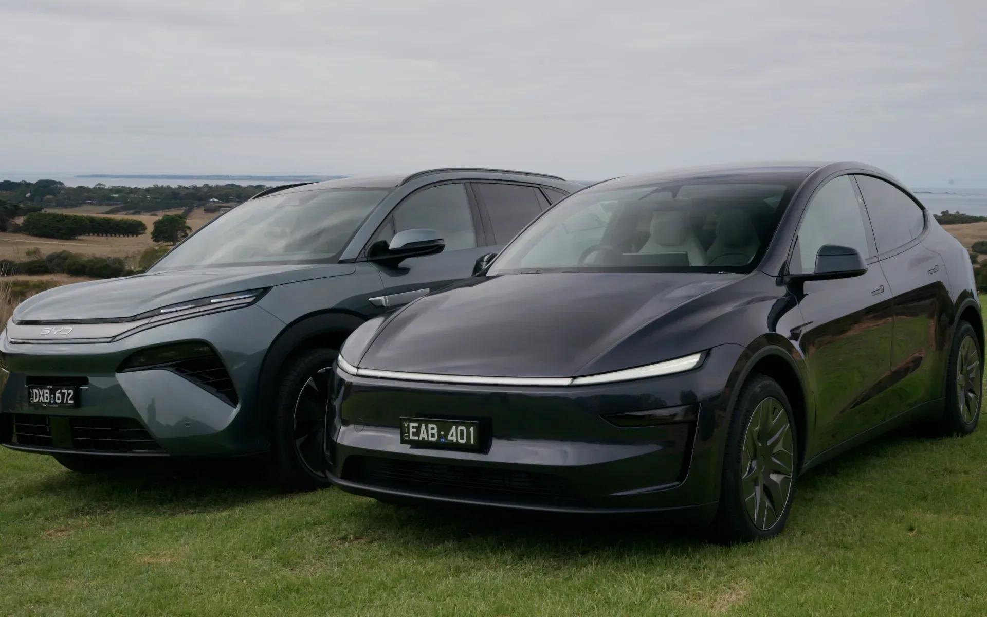 2026 Tesla Model Y L vs 2026 BYD Sealion 8 Comparison Review
