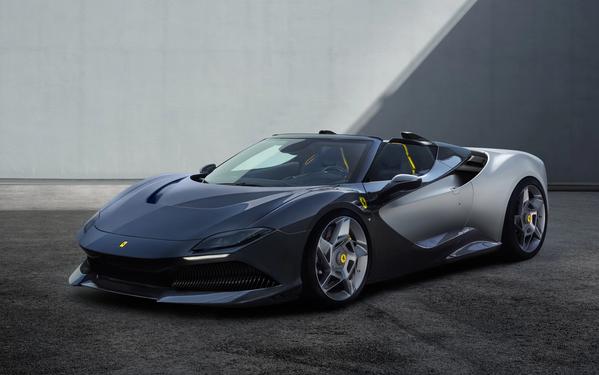 Exclusive Ferrari SP-8 One-Off Roadster Unveiled