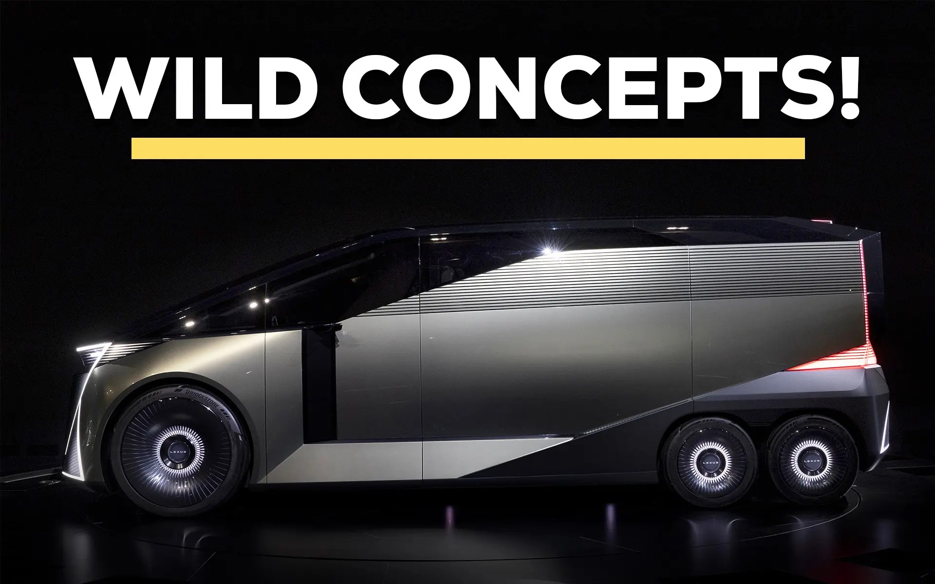 Radical Lexus LS Concepts Unveiled in Tokyo