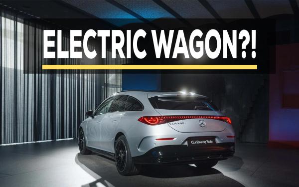 Mercedes Have Revealed their First Electric Wagon