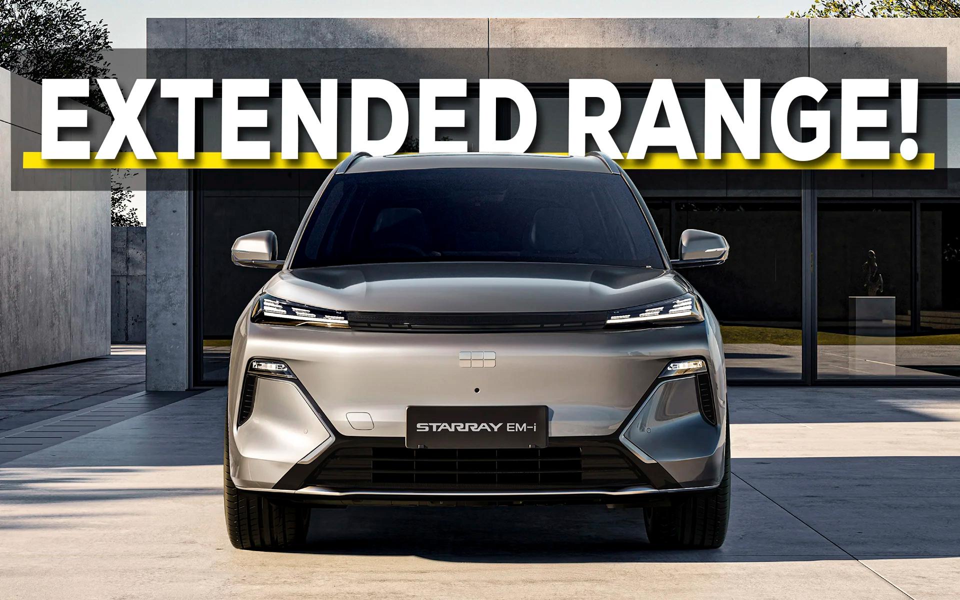 2027 Geely Starray EM-i Extended Range Brings 136km EV Range Under $42K