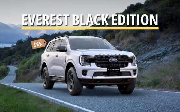 2025 Ford Everest Black Edition Debuts