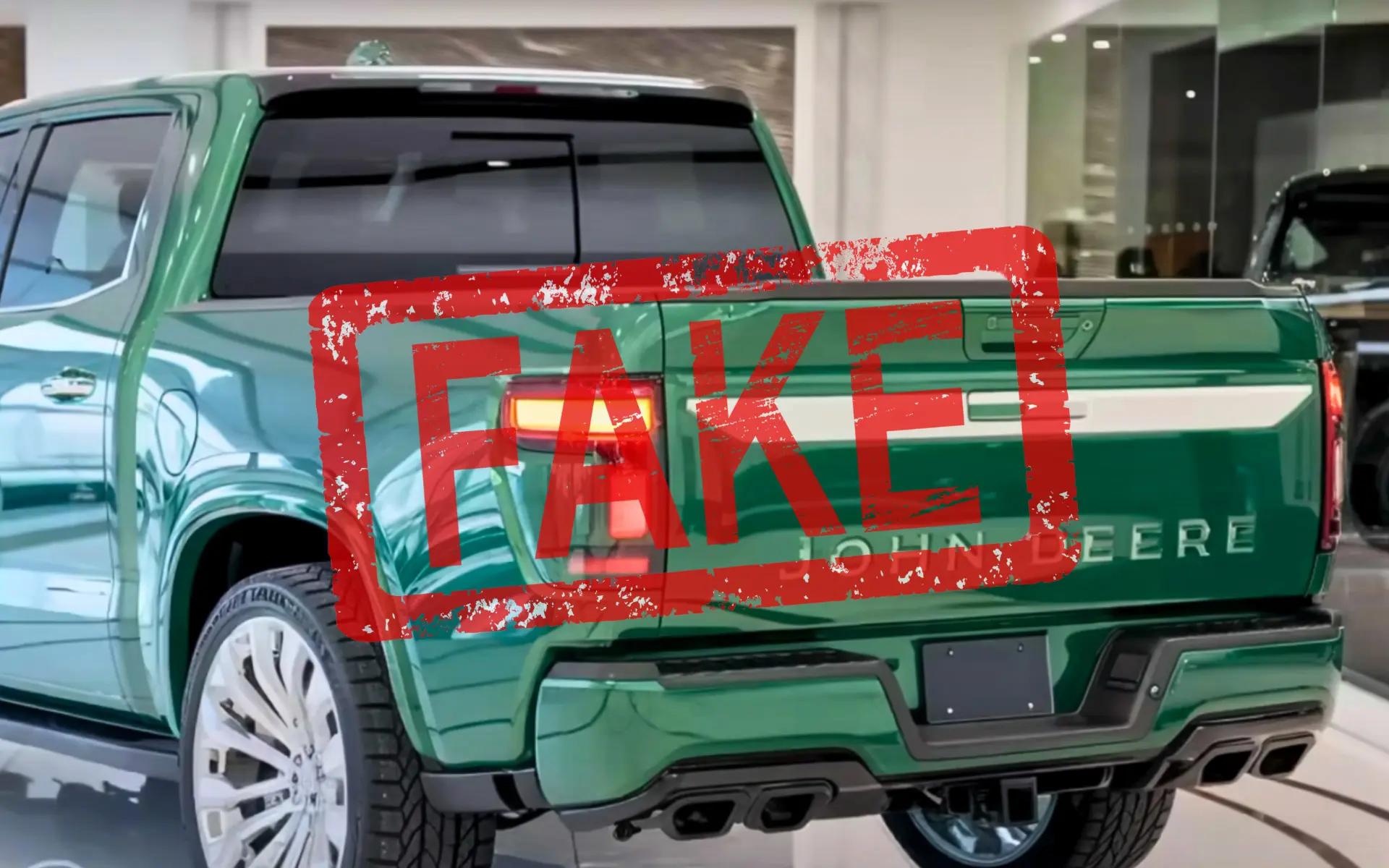 No, John Deere Isn’t Making A Pick-Up