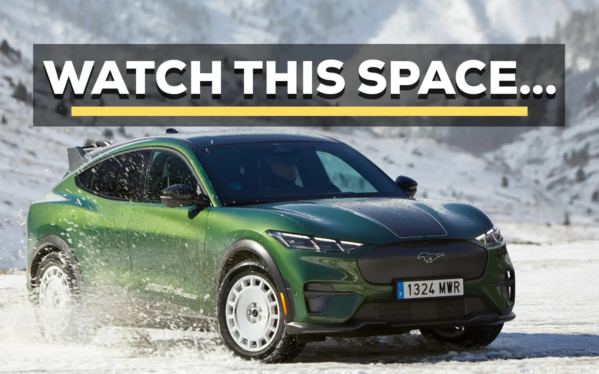 Could Ford Racing's New Road Car Be Electric?