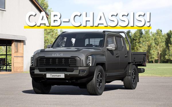 Kia Tasman Cab-Chassis Pricing Announced, Will Follow Dual-Cab Pick-Up Variants