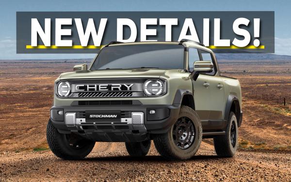 Chery Stockman Confirmed For Q4 2026 Launch, Petrol PHEV Variant To Follow