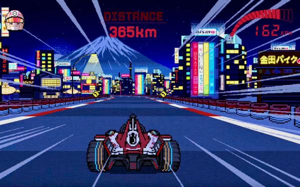 Nissan Launches Free Online 8-Bit Racing Game