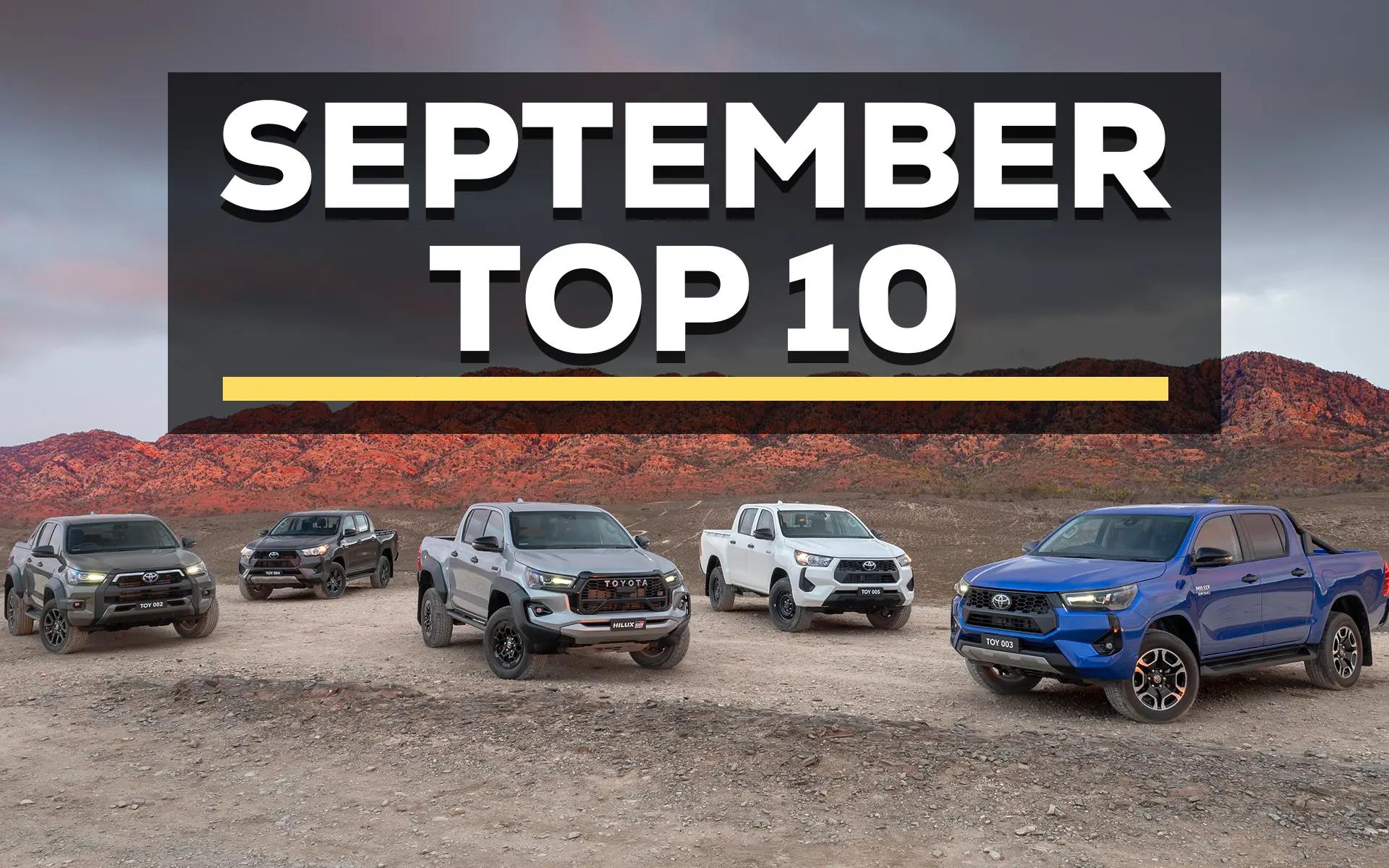 Australia's Top 10 Best-Selling Vehicles of September 2025