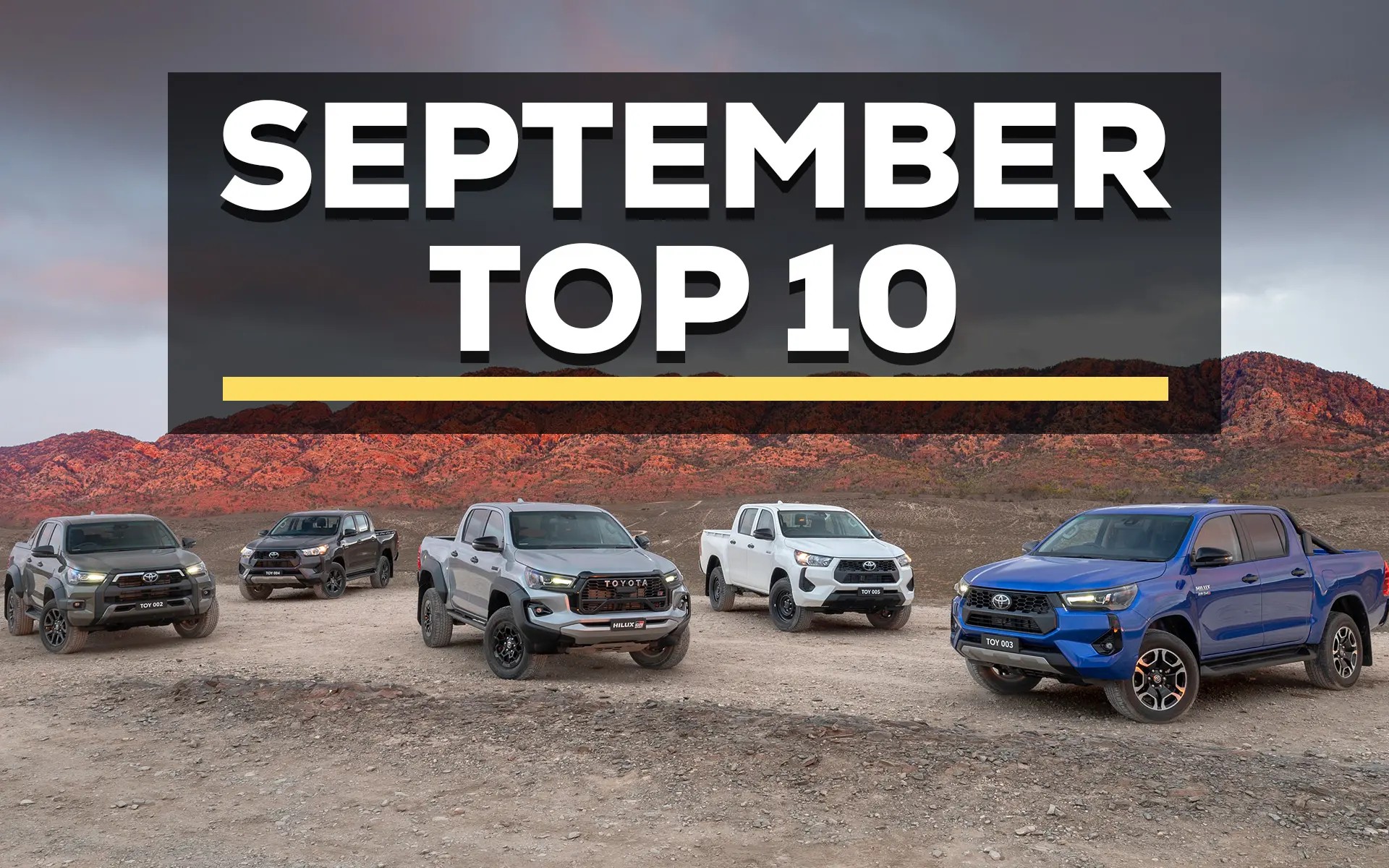 Australia's Top 10 Best-Selling Vehicles of September 2025