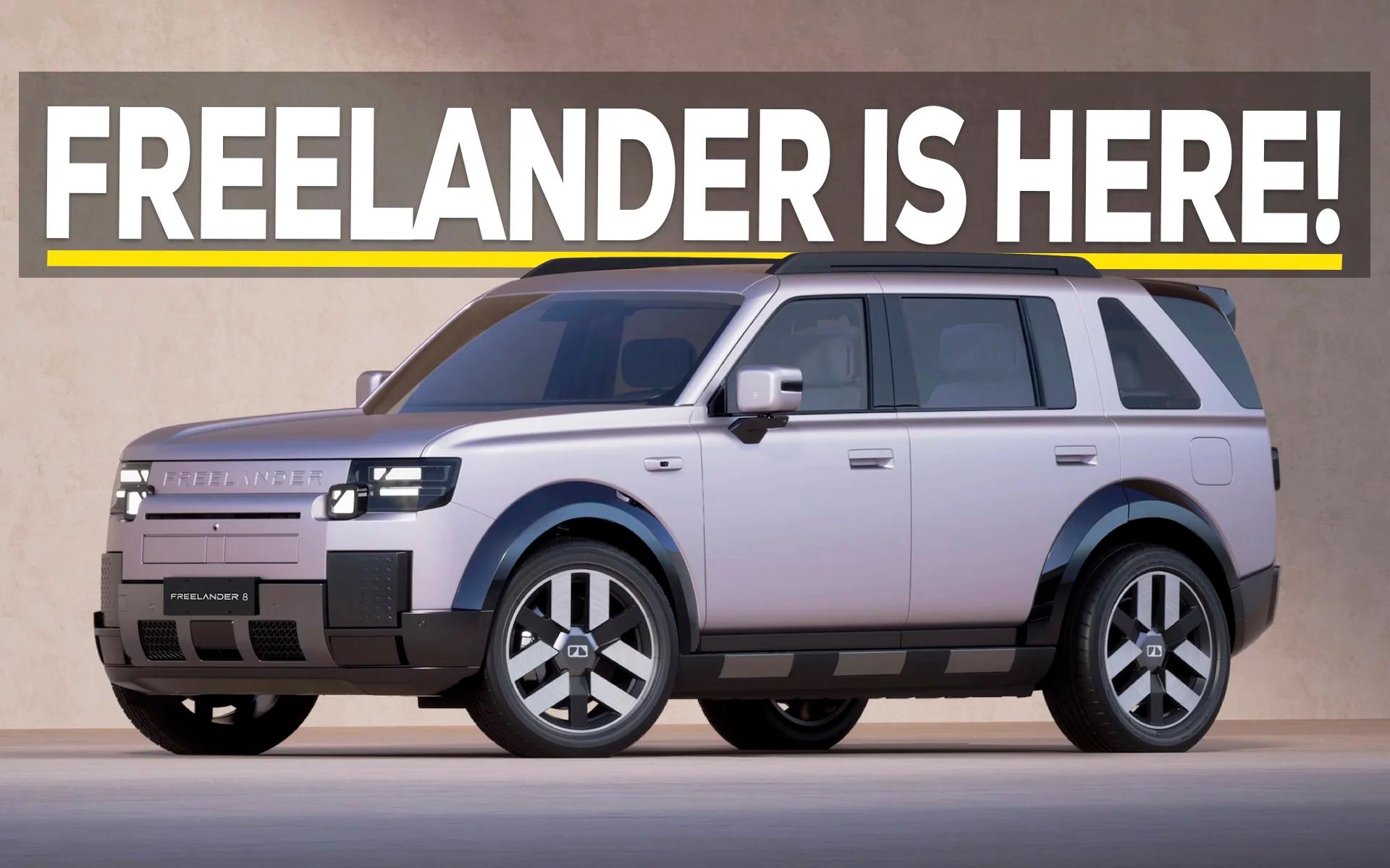 Freelander 8 SUV Confirmed For Australia In 2027 As Chery-JLR Brand Arrives