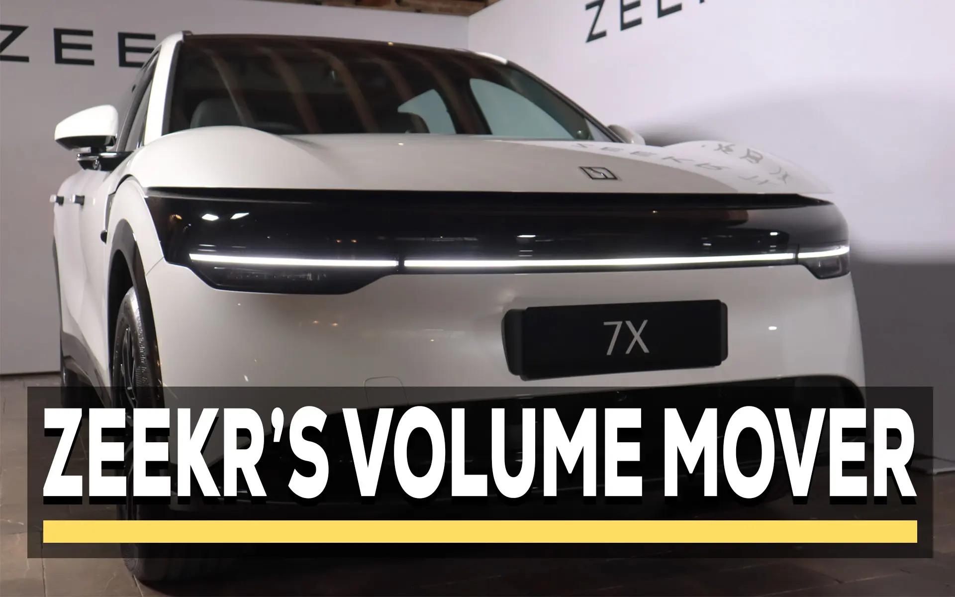 Zeekr 7X Expected to be the Brand's Volume Seller in Australia