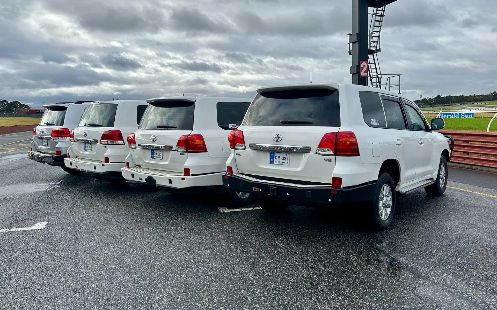 Armoured Toyota LandCruisers Delivered to Melbourne