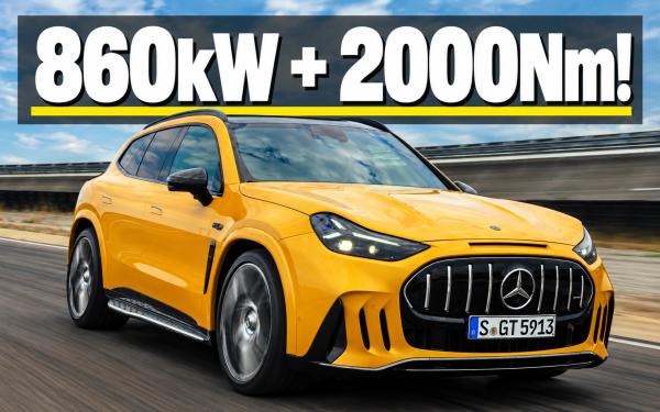 Mercedes-AMG GT SUV Revealed with 860kW Electric Flagship and 710kW Charging