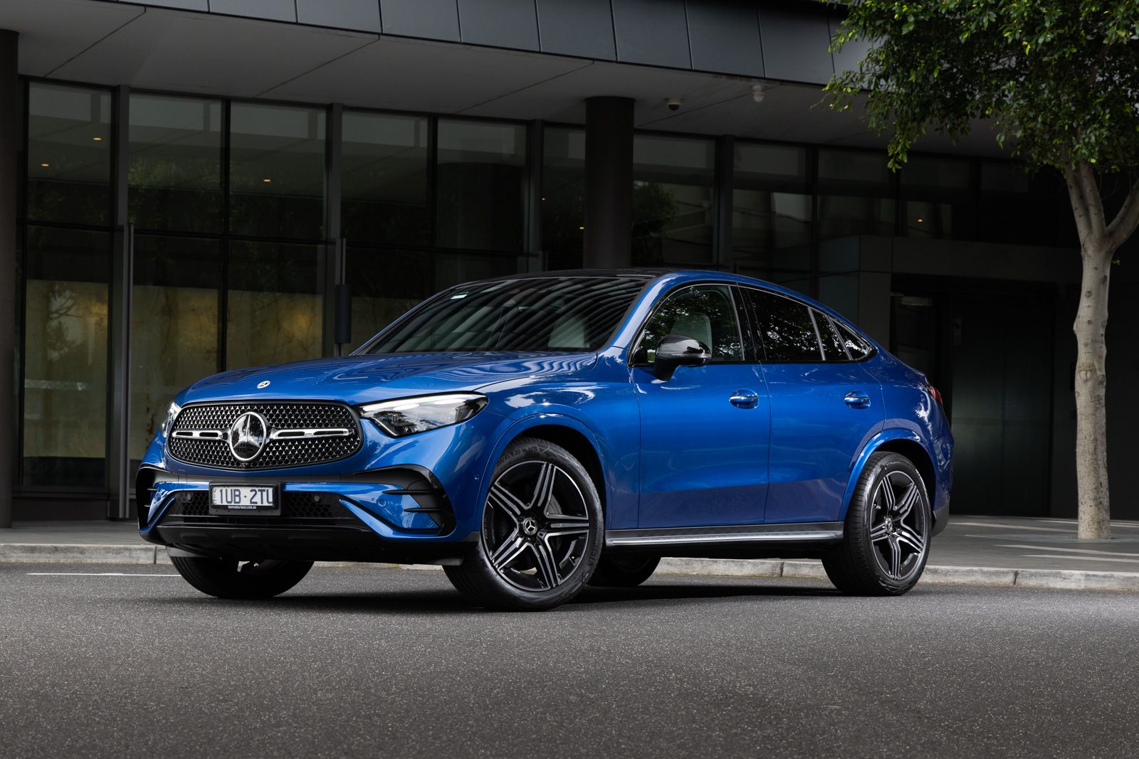 Mercedes-Benz Unveils Updated GLC 300 4MATIC Coupe