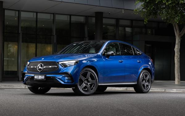 Mercedes-Benz Unveils Updated GLC 300 4MATIC Coupe