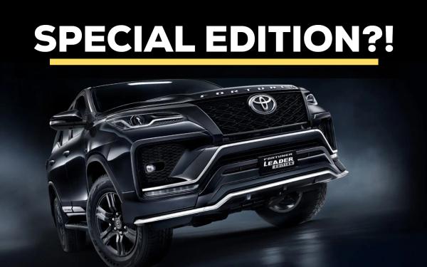 This Special-Edition Toyota Fortuner Has Been Announced in India