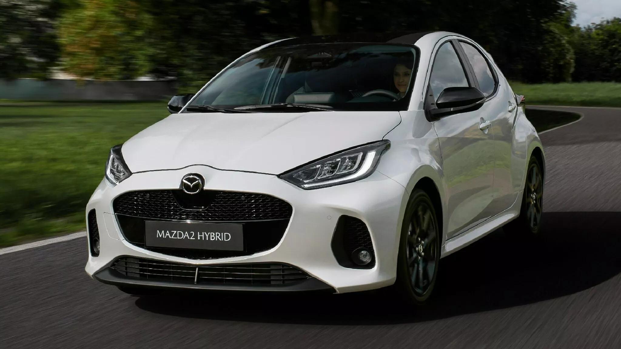 Facelifted Mazda 2 Hybrid Unveiled for 2024
