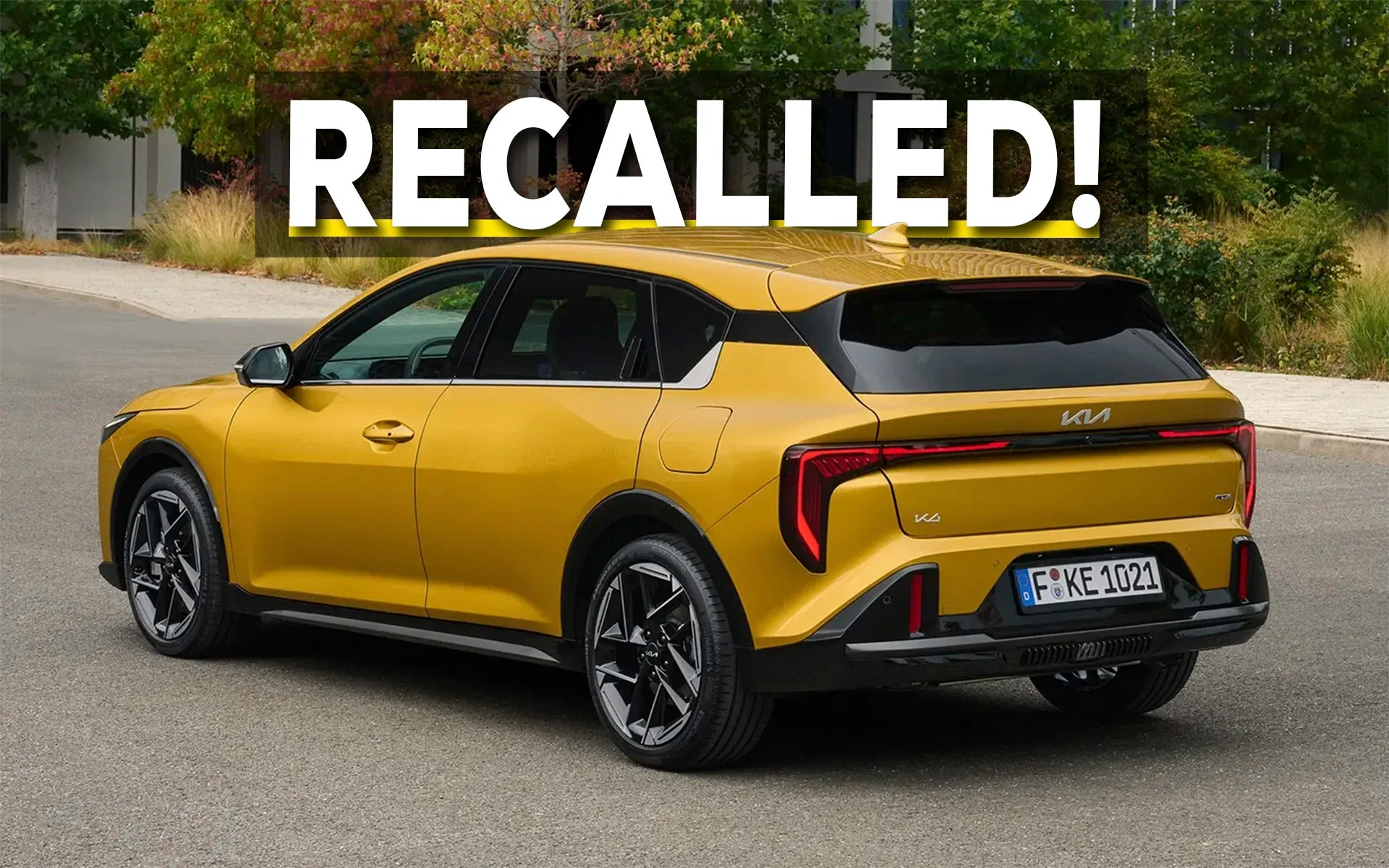 Kia K4 Hatch Recalled Over Seat Belt Defect