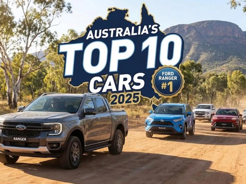 Top 10 Best-Selling Cars in Australia 2025