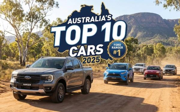 Top 10 Best-Selling Cars in Australia 2025