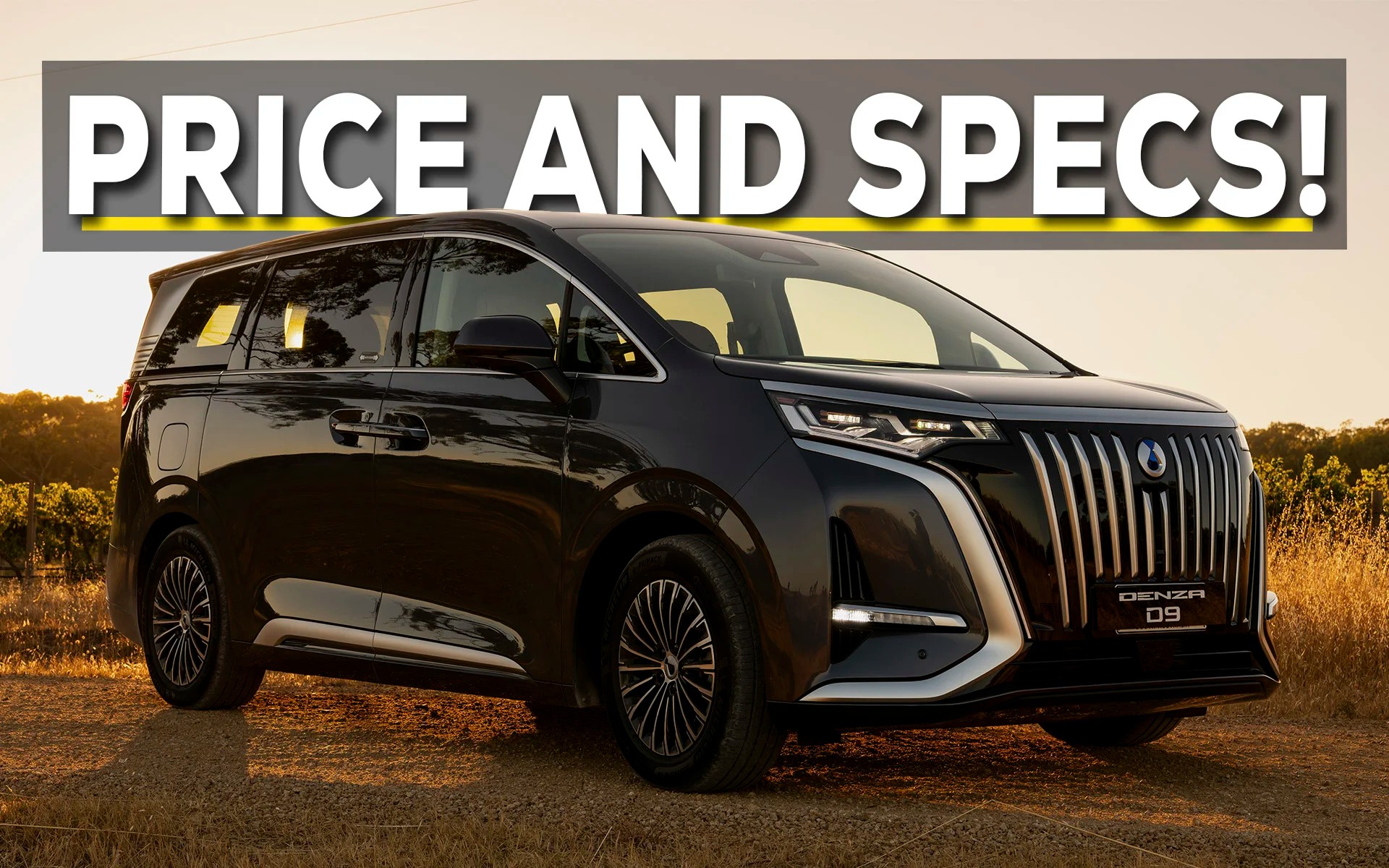 Denza Confirms Pricing and Specifications of D9 Electric Luxury People Mover in Australia