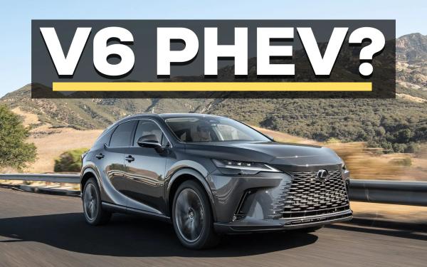 Lexus RX550h+ Trademark Hints at V6 Plug-In Hybrid SUV