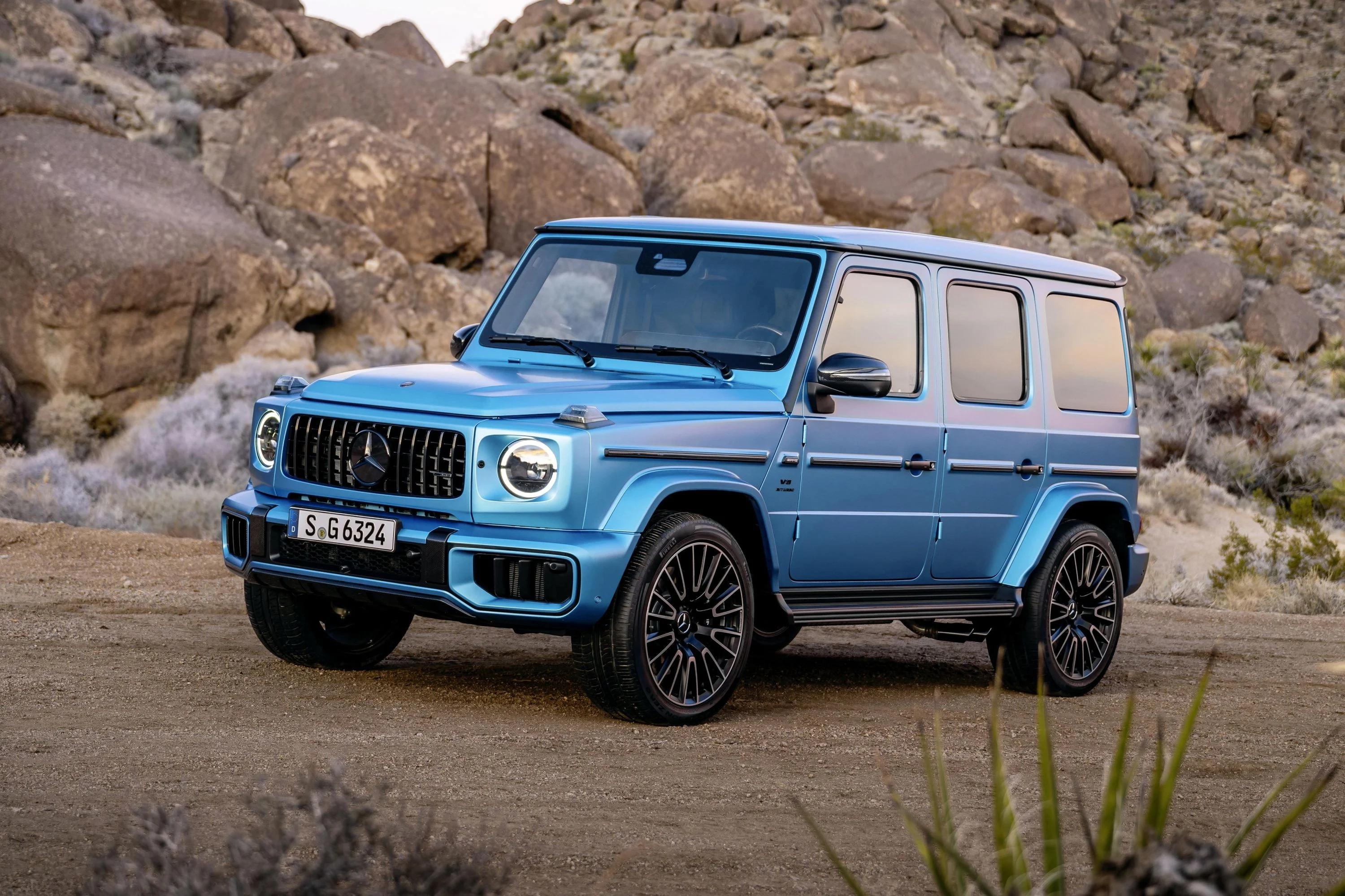 2025 Mercedes-AMG G 63 Update Incorporates Hybrid Technology and Suspension Enhancements