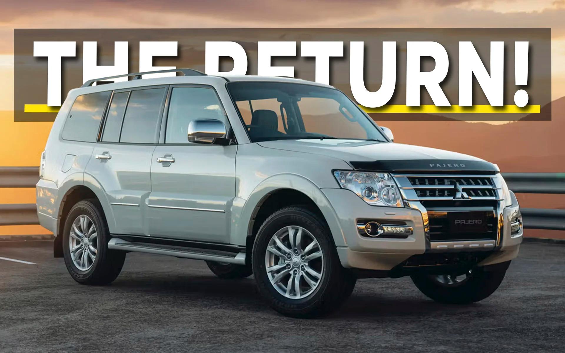 Mitsubishi Pajero Returning to Australia in 2026, Ralliart Version Under Consideration