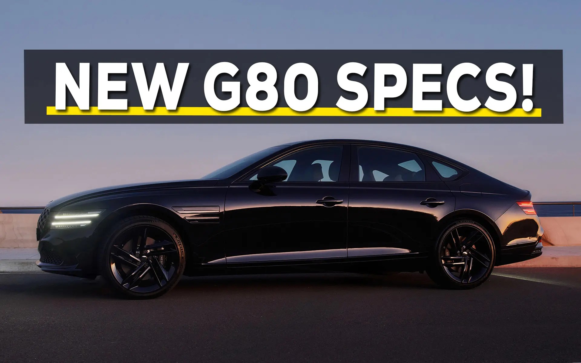 2026 Genesis G80 Price and Specs for Australia