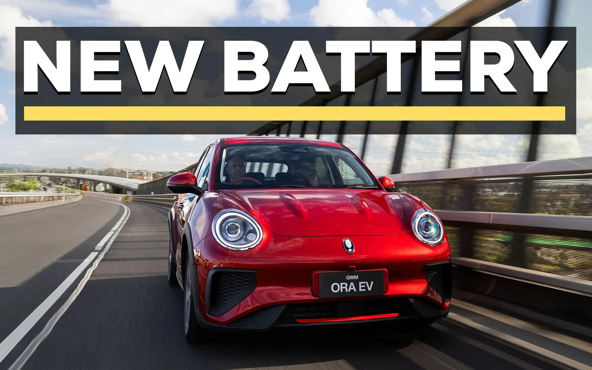 2026 GWM Ora Range Streamlined with Single Battery Choice