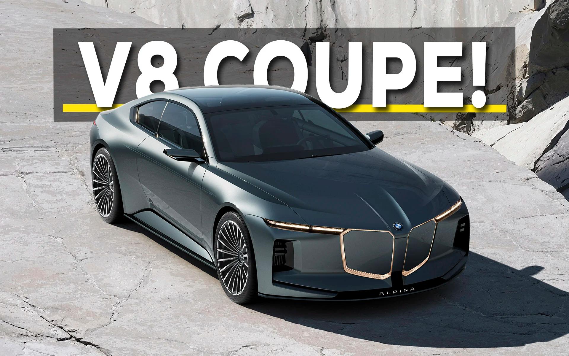 BMW ALPINA Previews "Vision" Concept V8 GT Coupe
