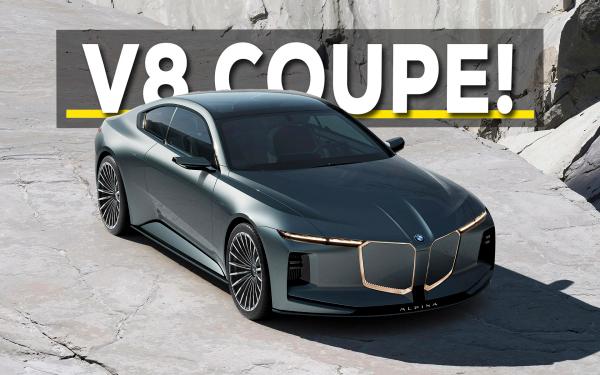 BMW ALPINA Previews "Vision" Concept V8 GT Coupe