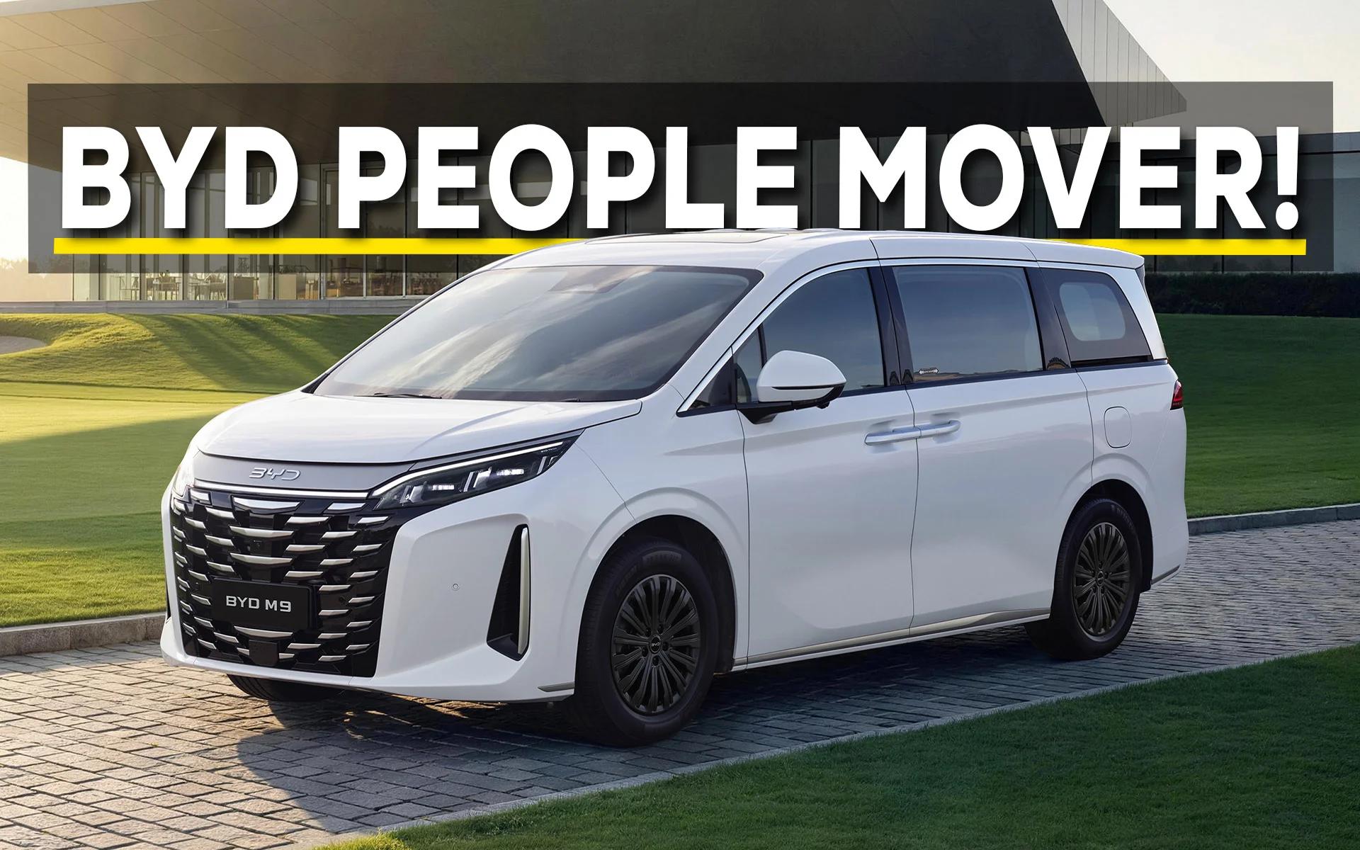 2026 BYD M9 Confirmed For Australia With 145km EV Range