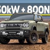 Chery Stockman Ute Specs Detailed With 350kW Diesel PHEV, 3495kg Towing