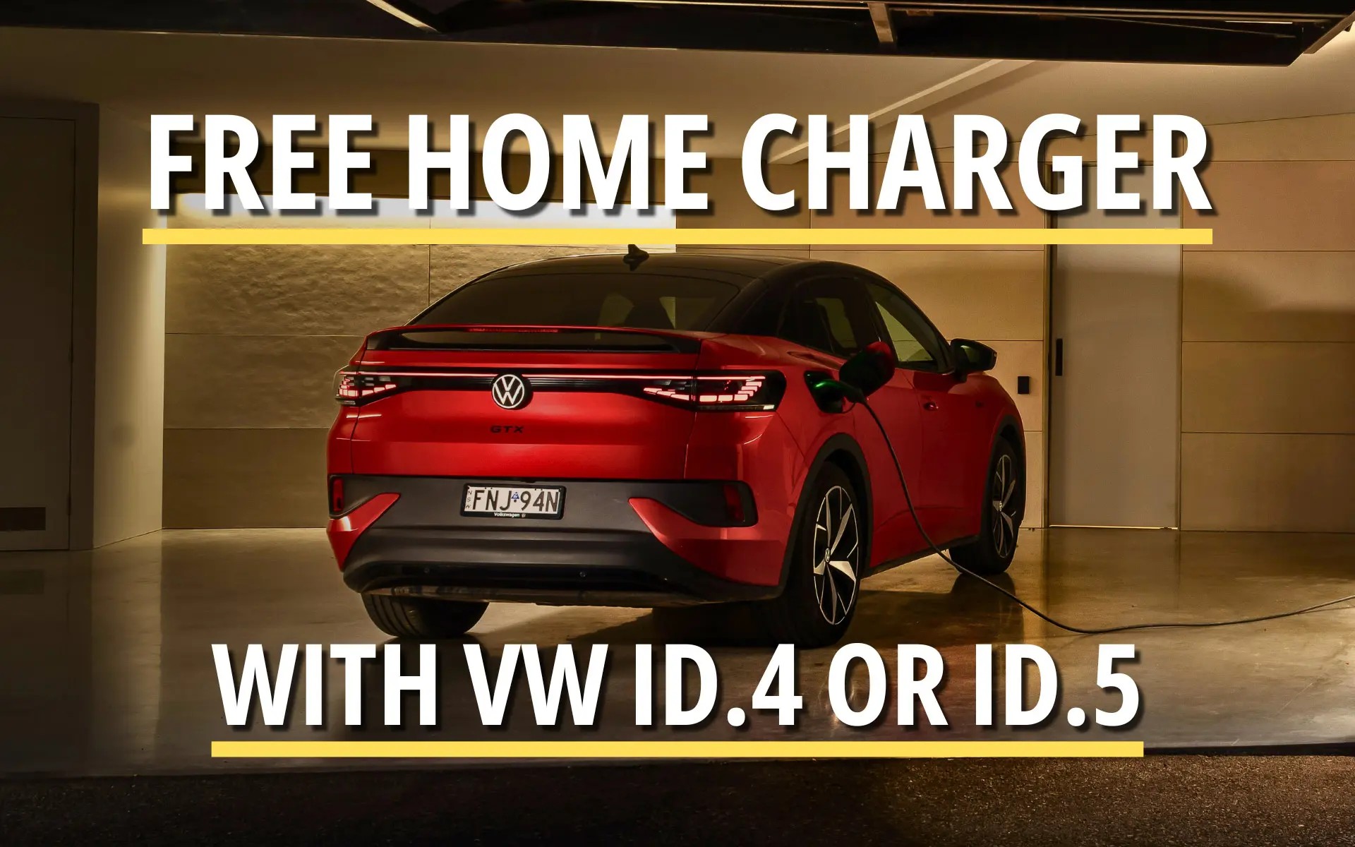 Deal Alert! Free Home EV Charger with Volkswagen ID.4 and ID.5