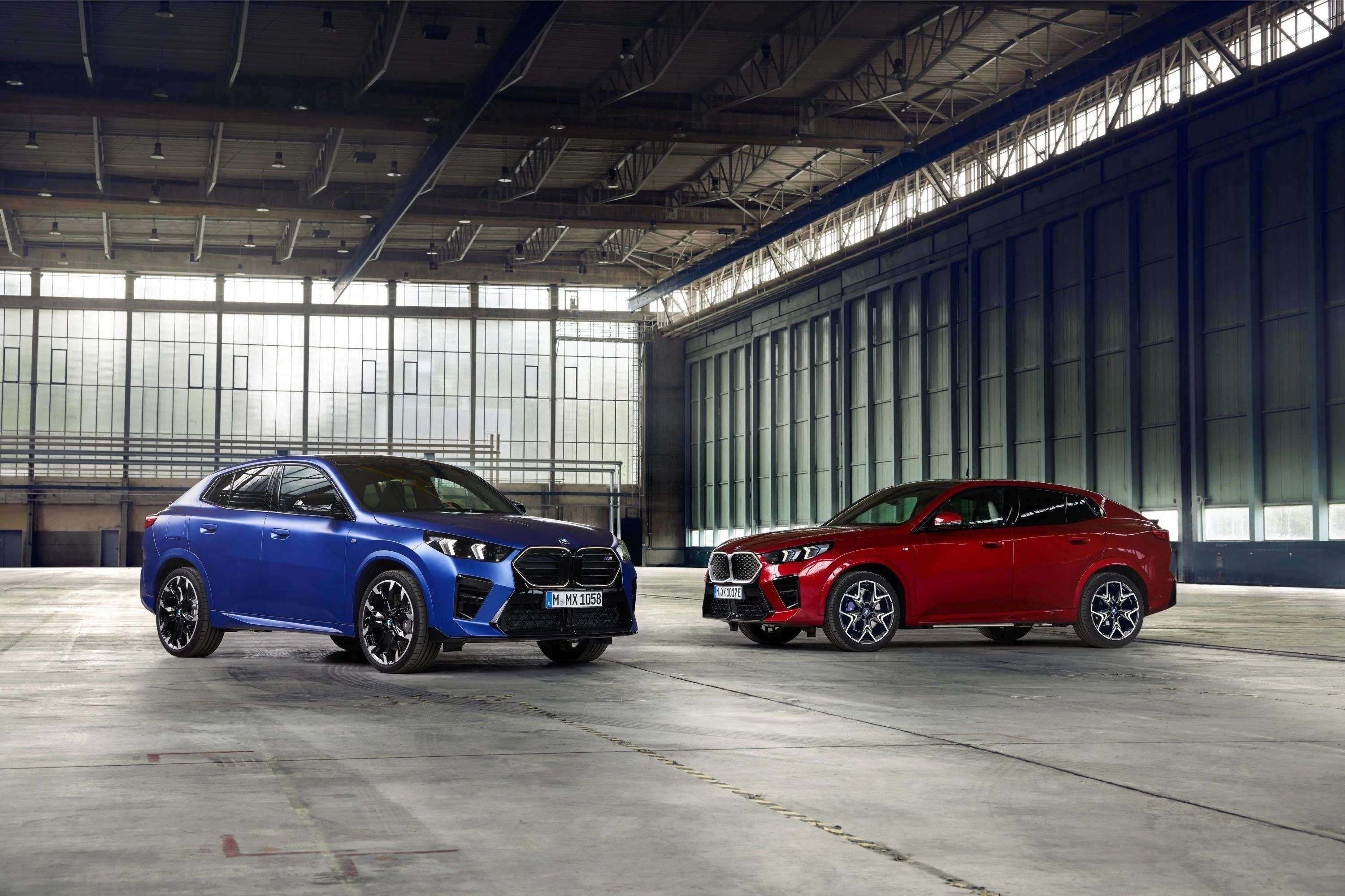 BMW Unveils 2024 X2 and iX2 Compact SUV Coupes