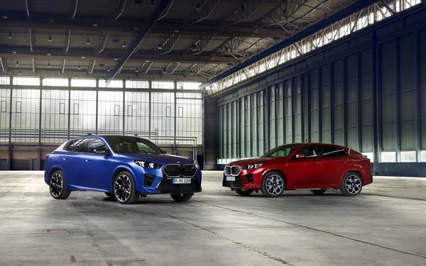 BMW Unveils 2024 X2 and iX2 Compact SUV Coupes