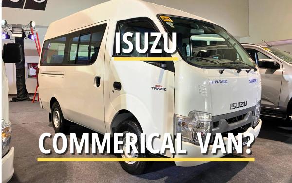 Isuzu Commercial Van Unveiled