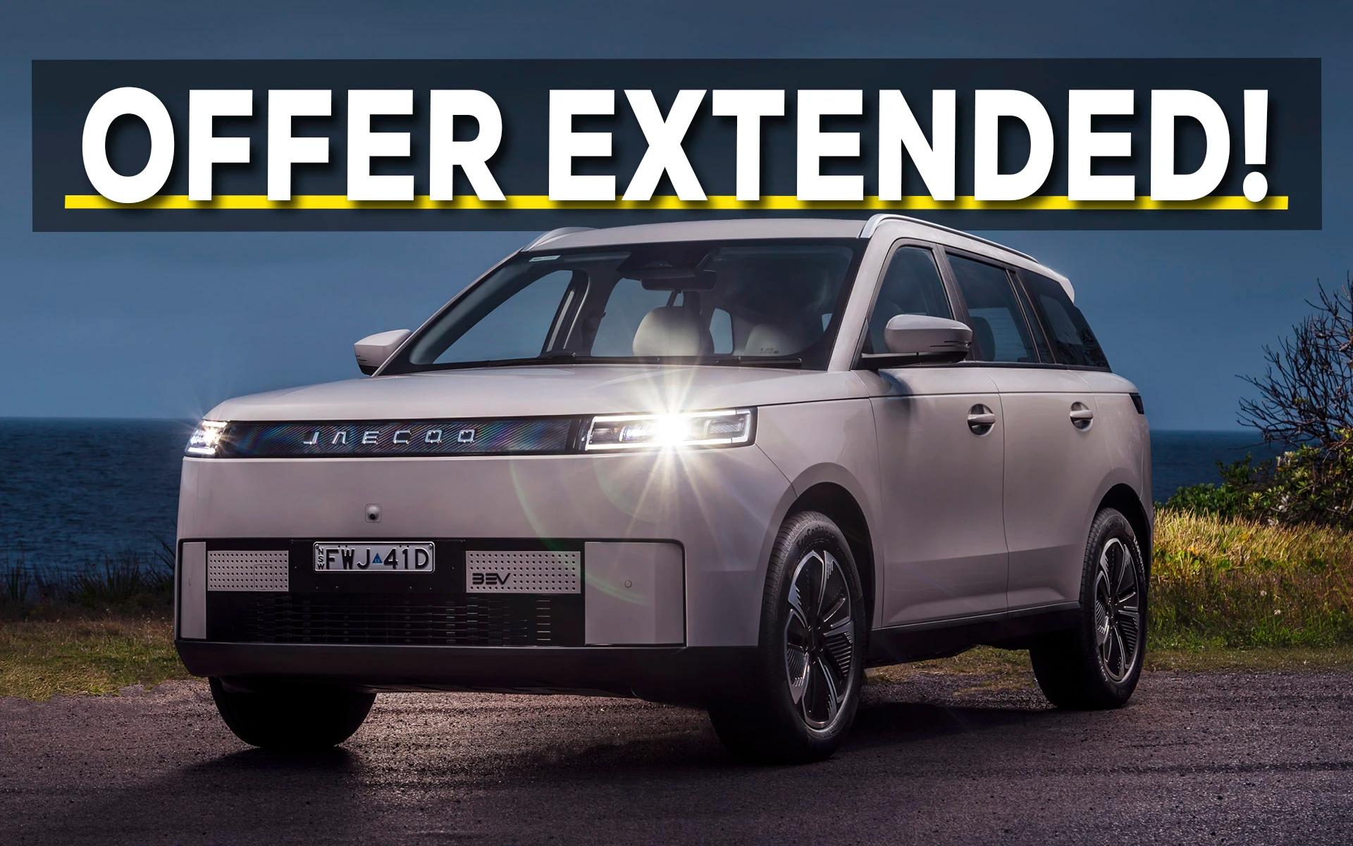 2026 Jaecoo J5 EV $36,990 Driveaway Offer Extended: New Interior Options for Australia