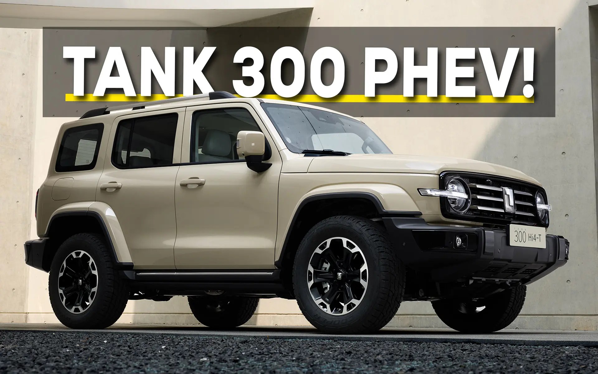 GWM Confirms Tank 300 Hi4-T PHEV for Australia: Q1 2026 Launch