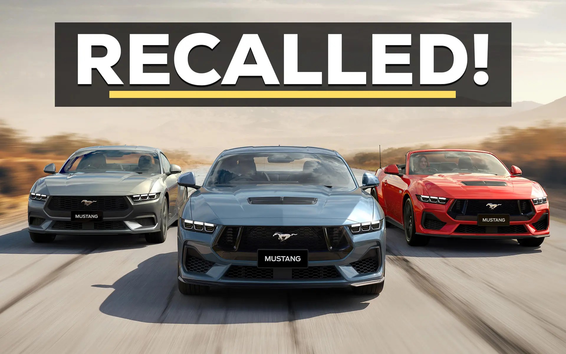 Ford Mustang Recalled in Australia due to Body Control Module Fault