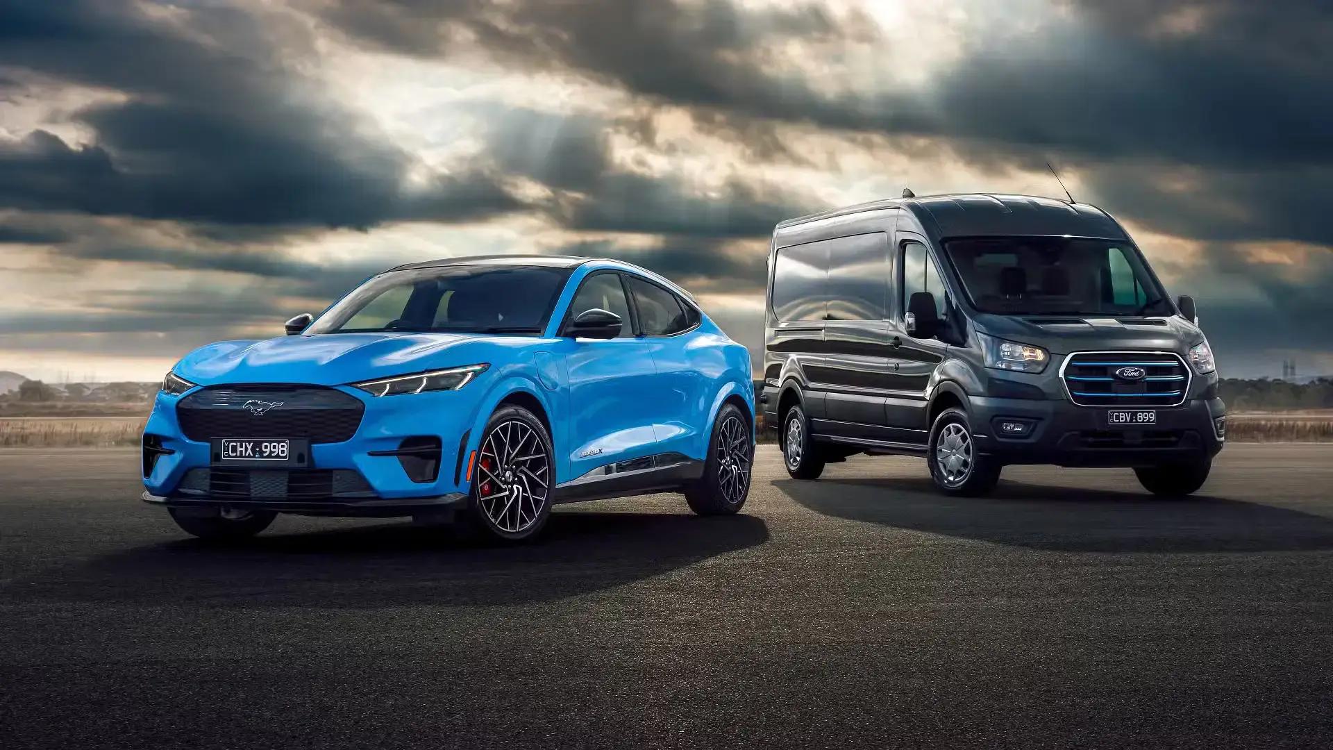 Ford Reduces Prices on Mustang Mach-E and E-Transit Models