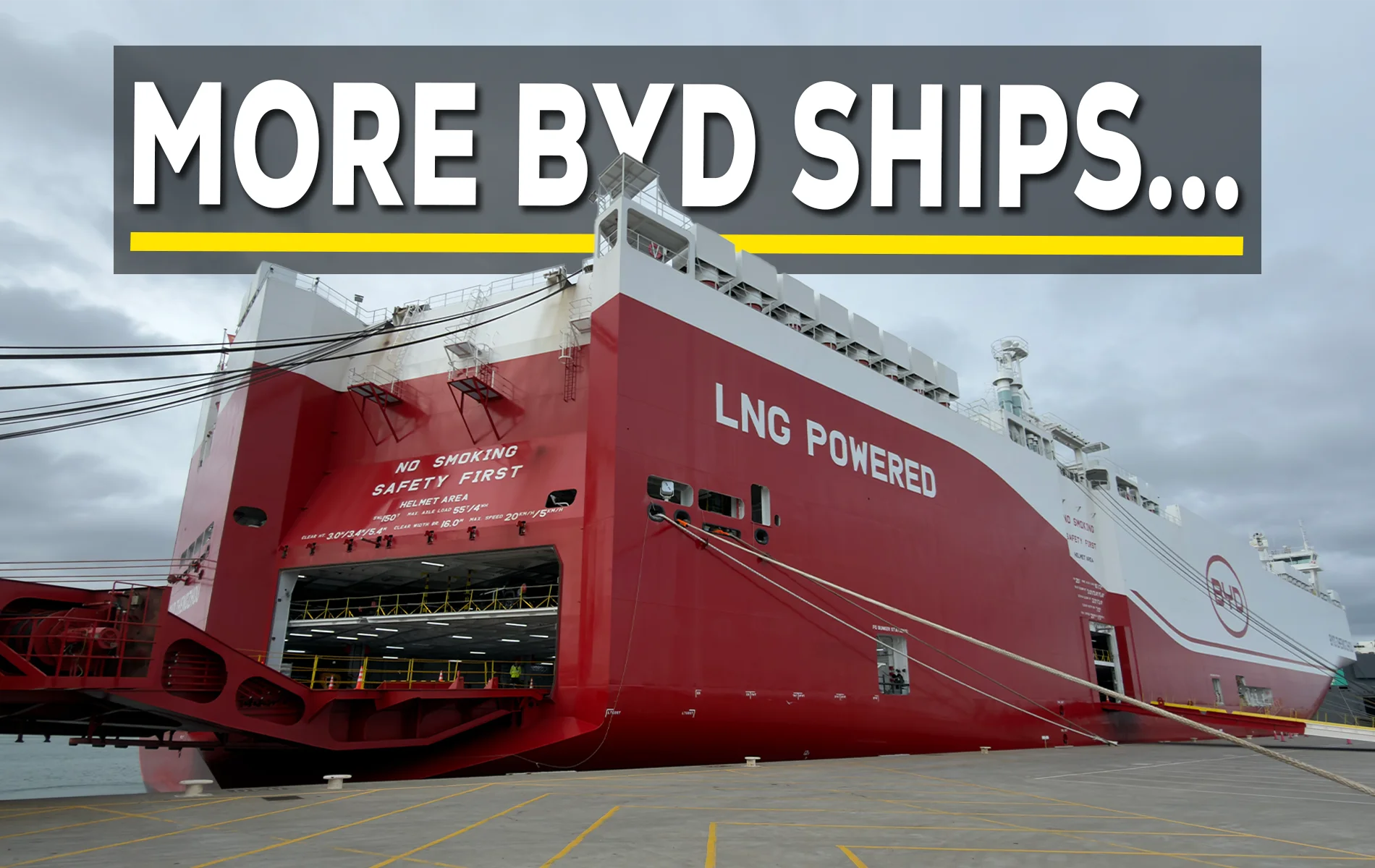 BYD Will Bring Even More Ships To Australia
