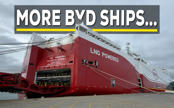 BYD Will Bring Even More Ships To Australia