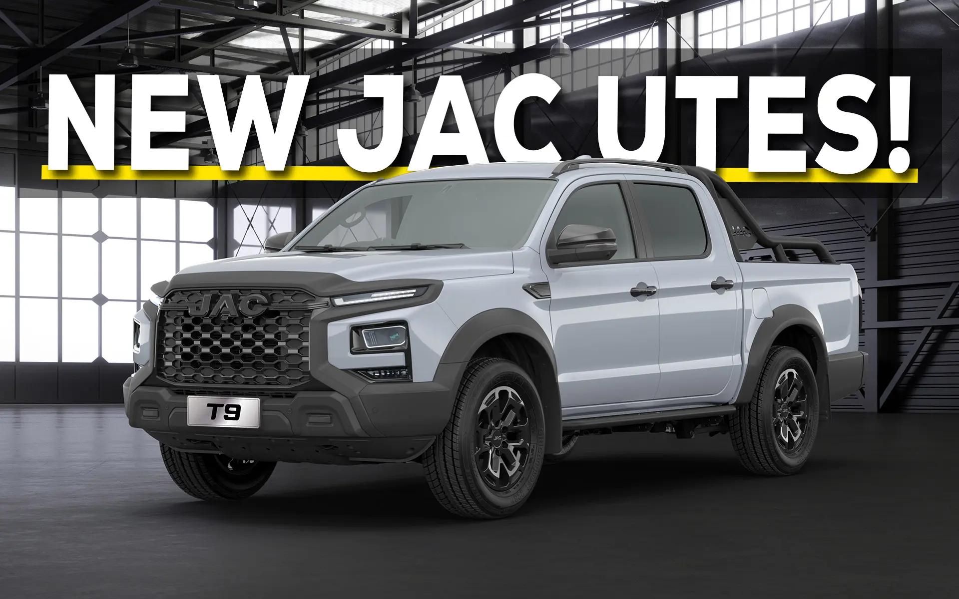 JAC Expands T9 Ute Range with Sub One-Tonne Payload Lifestyle Variants