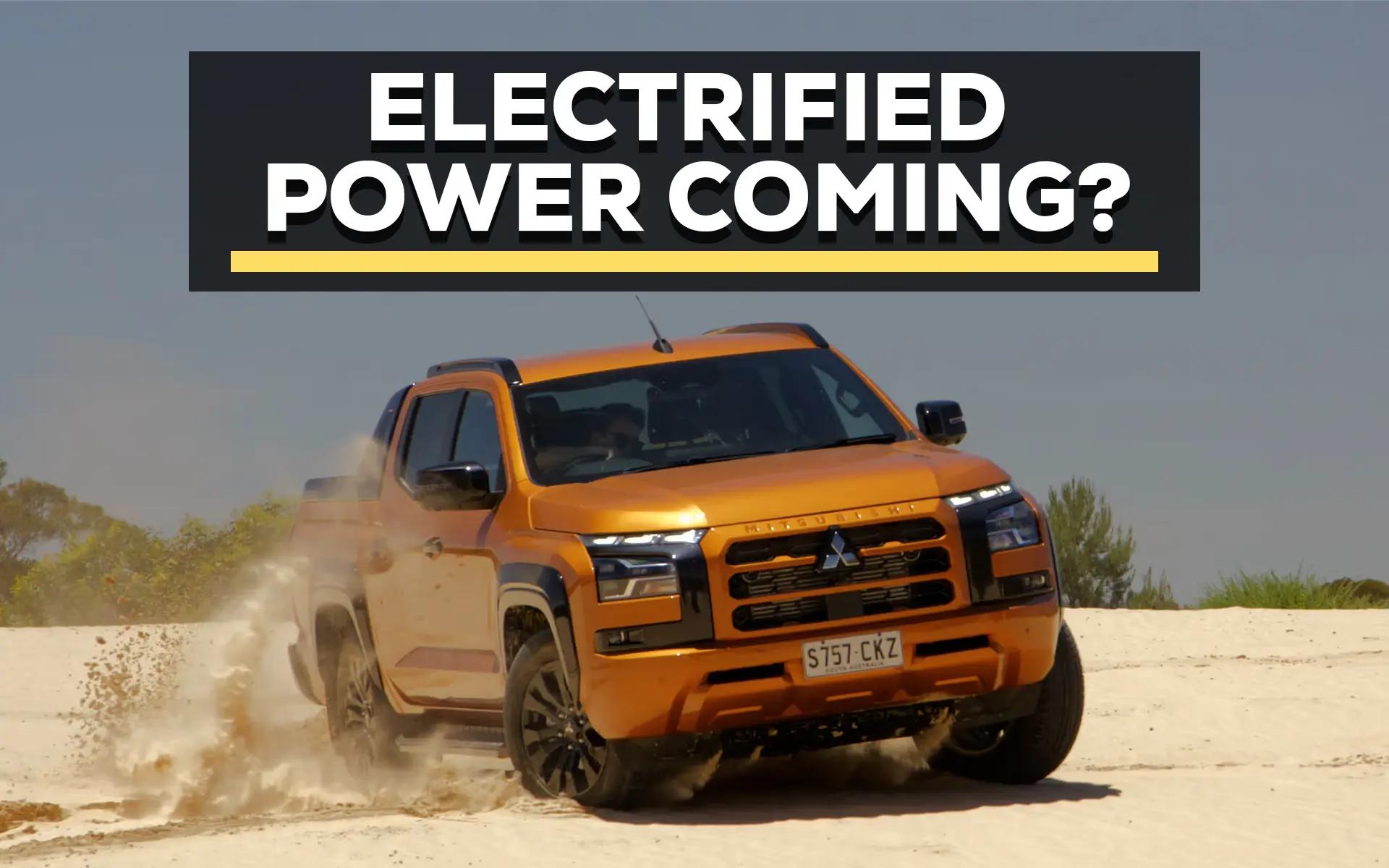 Electrified Variants of the Mitsubishi Triton "Definitely on the Cards" For Australia