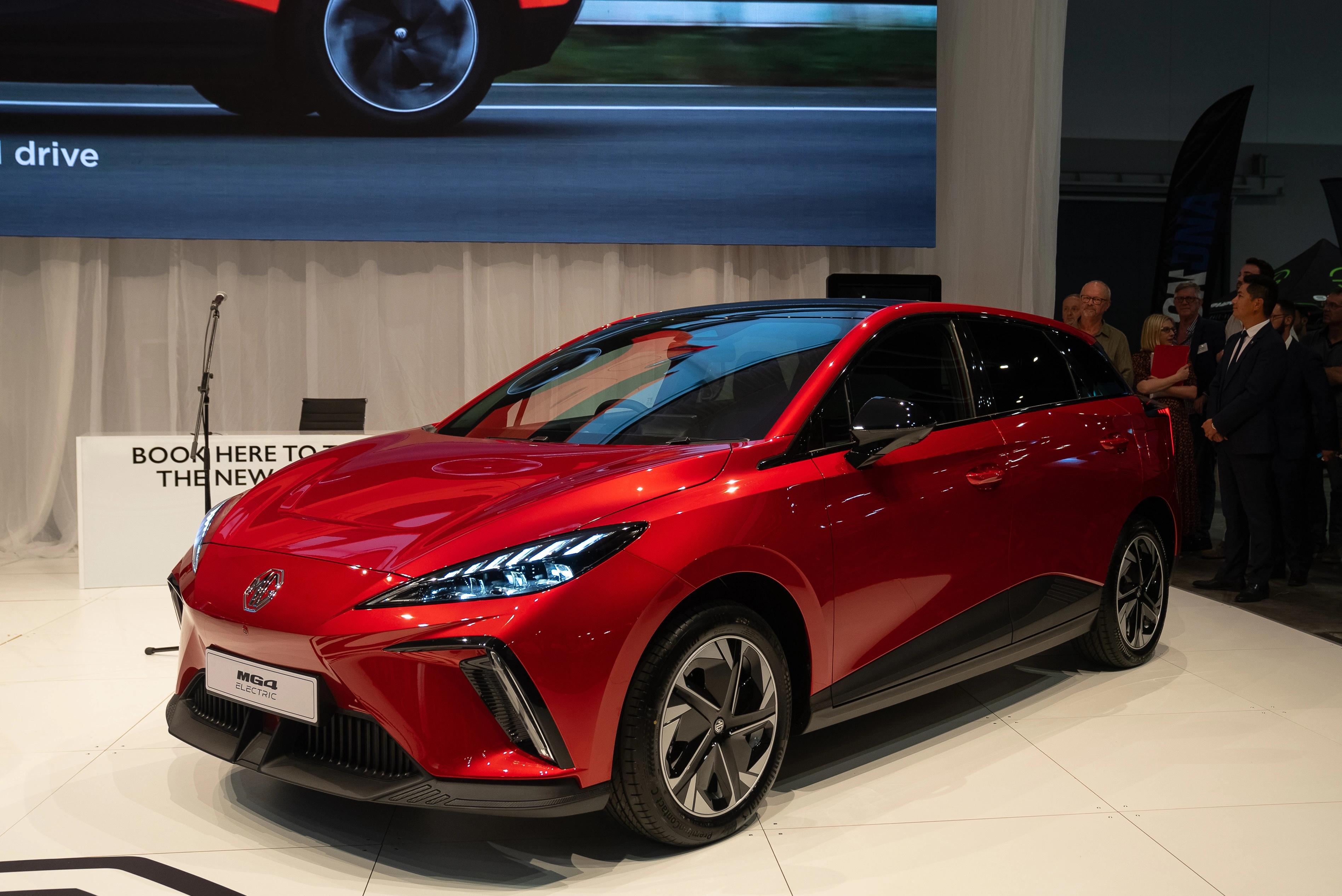 MG Motors Australia Unveils New Electric Vehicle Details and Pricing for MG4 and ZS EV Long Range