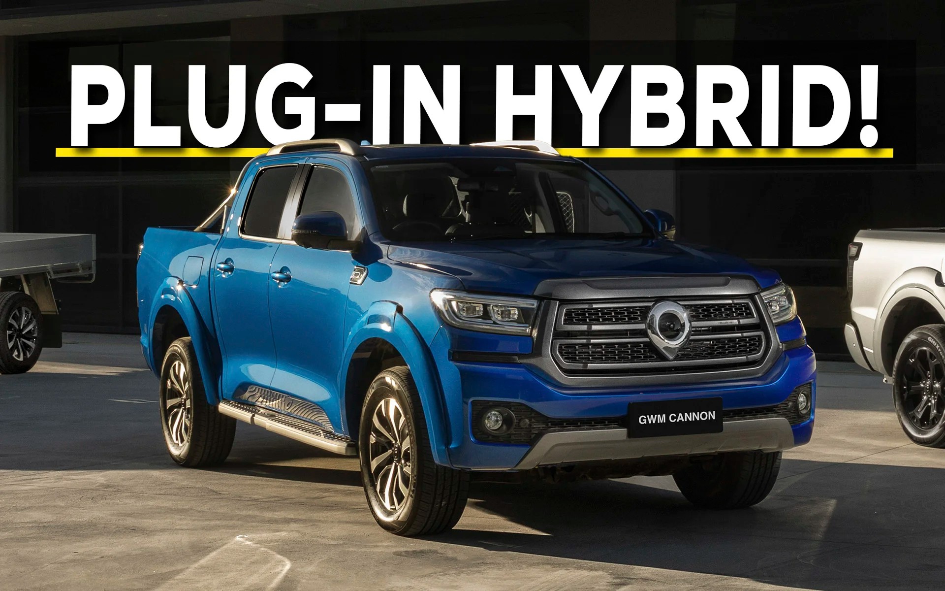GWM Cannon Hi4-T Plug-in Hybrid Ute Confirmed for Australia with 3.5T Towing and Full-Sized Spare